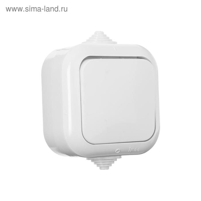 Выключатель "Элект" А1 10-001, 1 клавиша, наружный, брызгозащищенный
Выключатель "Элект" А1 10-001, 1 клавиша, наружный, брызгозащищенный