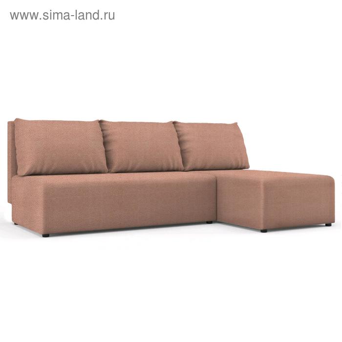 Угловой диван «Алиса», еврокнижка, бельевой ящик, ткань велюр, цвет shaggy desert
Угловой диван «Алиса», еврокнижка, бельевой ящик, ткань велюр, цвет shaggy desert