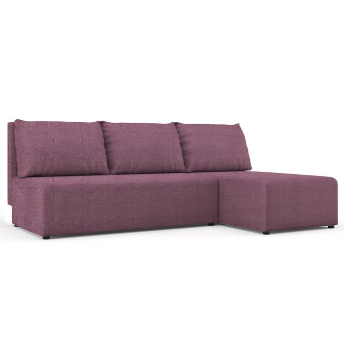 Угловой диван «Алиса», еврокнижка, бельевой ящик, ткань велюр, цвет shaggy lilac
Угловой диван «Алиса», еврокнижка, бельевой ящик, ткань велюр, цвет shaggy lilac