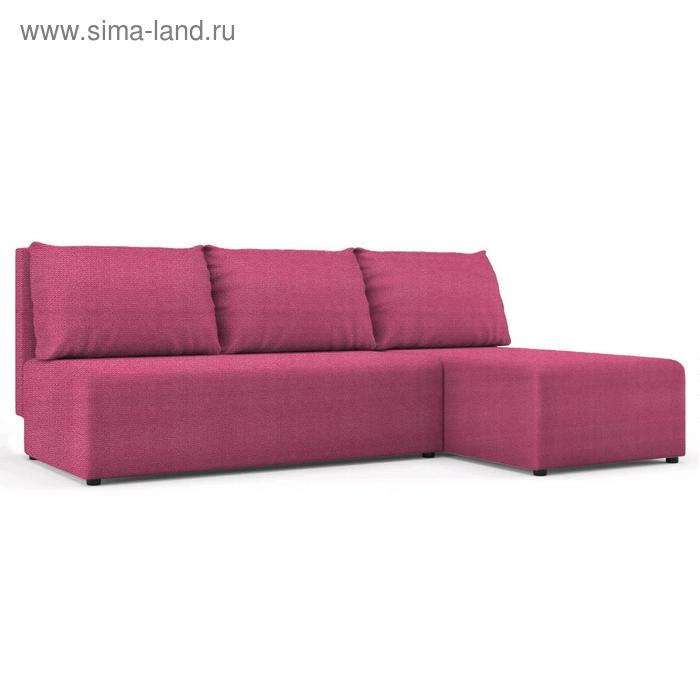 Угловой диван «Алиса», еврокнижка, бельевой ящик, ткань велюр, цвет shaggy magneta
Угловой диван «Алиса», еврокнижка, бельевой ящик, ткань велюр, цвет shaggy magneta