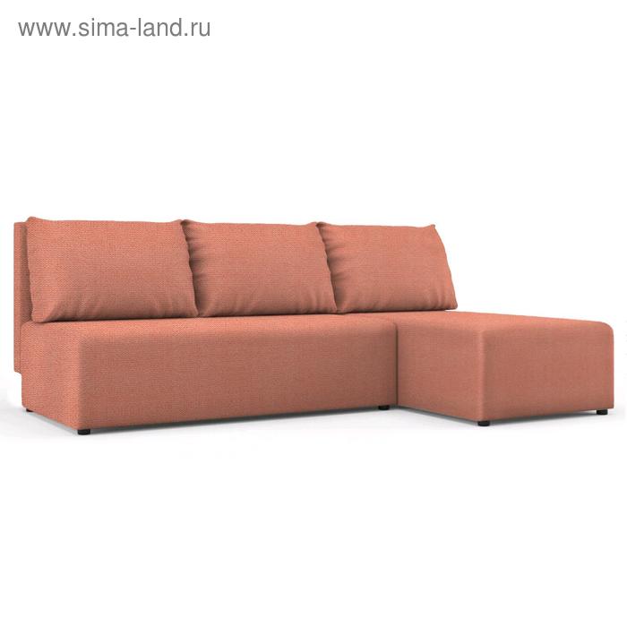 Угловой диван «Алиса», еврокнижка, бельевой ящик, ткань велюр, цвет shaggy salmon
Угловой диван «Алиса», еврокнижка, бельевой ящик, ткань велюр, цвет shaggy salmon