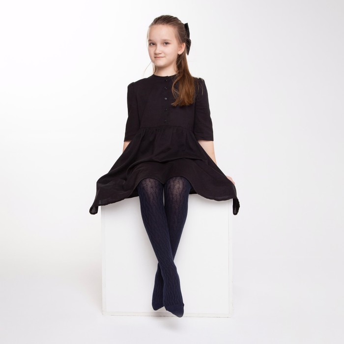 Колготки детские, цвет тёмно-синий, рост 116-122
Колготки детские, цвет тёмно-синий, рост 116-122