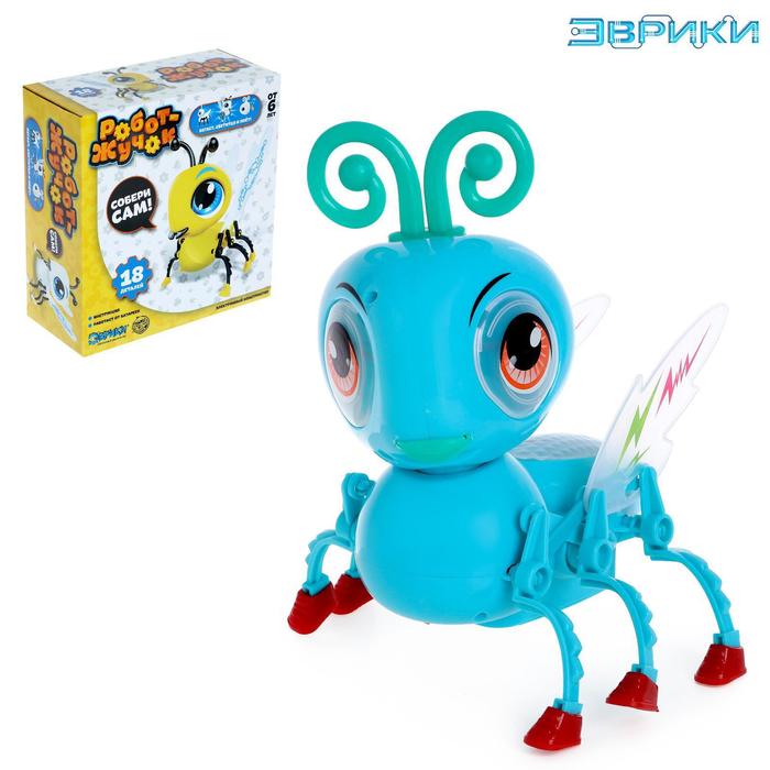 Электронный конструктор «Робот-жучок», собери сам, 18 деталей 
Электронный конструктор «Робот-жучок», собери сам, 18 деталей