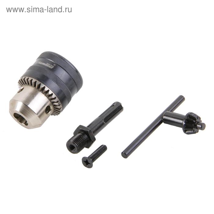 Патрон для дрели Hammer Flex 208-104, ключевой, 1.2''-20UNF, 1.5-13 мм + переходник SDS+
Патрон для дрели Hammer Flex 208-104, ключевой, 1.2''-20UNF, 1.5-13 мм + переходник SDS+