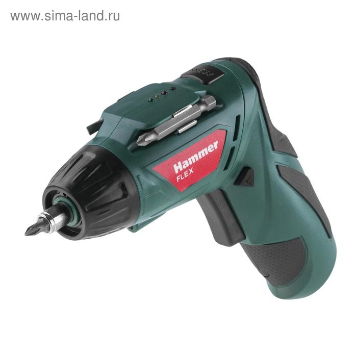Отвертка аккумуляторная Hammer Flex ACD3.6A, с набором бит, 3.6 В, 1.3 Ач, 4 Нм, Li-Ion
Отвертка аккумуляторная Hammer Flex ACD3.6A, с набором бит, 3.6 В, 1.3 Ач, 4 Нм, Li-Ion