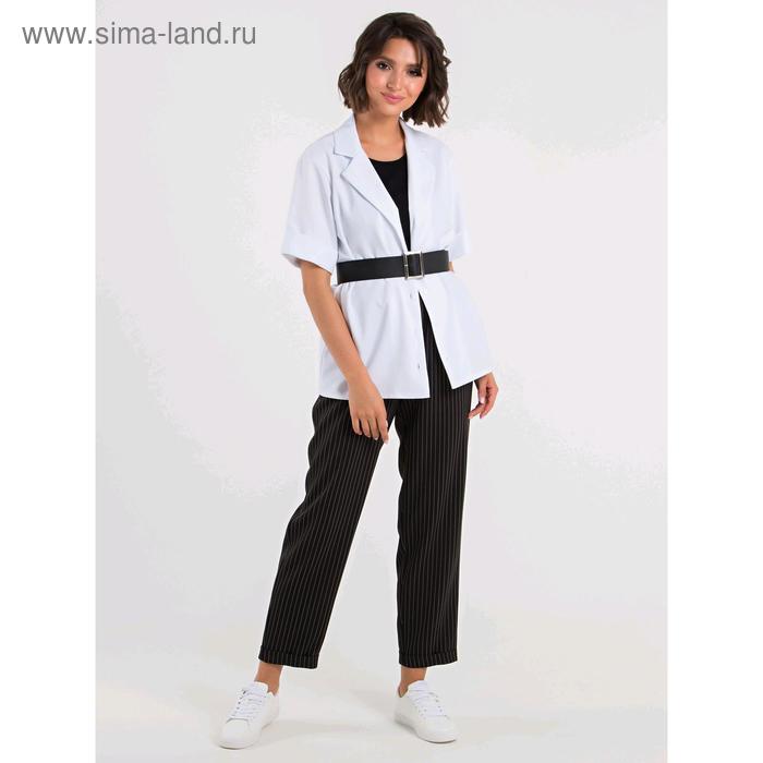 Блузка женская, размер 46-48, цвет белый
Блузка женская, размер 46-48, цвет белый