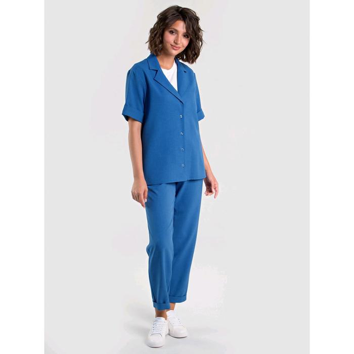 Блузка женская, размер 42-44, цвет королевский синий
Блузка женская, размер 42-44, цвет королевский синий