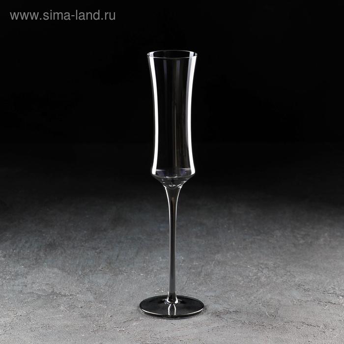 Бокал для шампанского «Кира», 180 мл, 7х25,5 см, цвет графит
Бокал для шампанского «Кира», 180 мл, 7х25,5 см, цвет графит