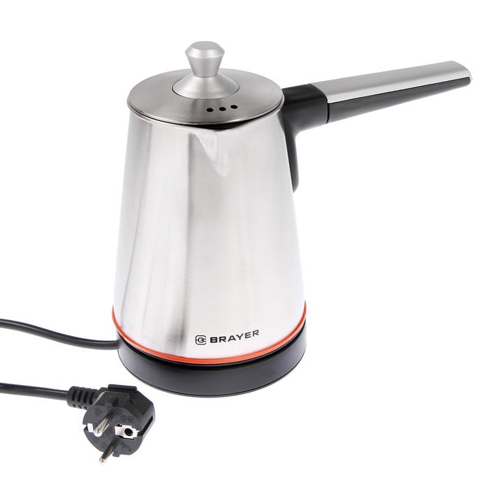 Турка электрическая BRAYER BR1140, 850 Вт, 0.5 л, нерж.сталь, серебристая
Турка электрическая BRAYER BR1140, 850 Вт, 0.5 л, нерж.сталь, серебристая