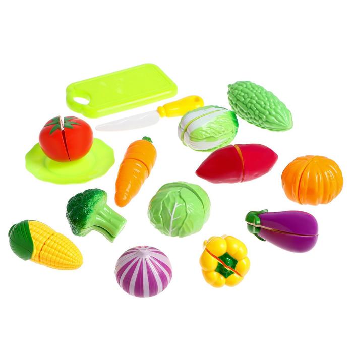 Набор продуктов-нарезка «Овощи», на липучках
Набор продуктов-нарезка «Овощи», на липучках