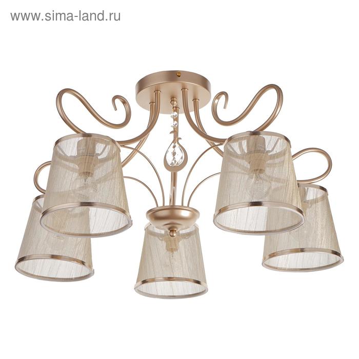 Люстра 662449/5 E14 40Вт золото 64х64х35 см
Люстра 662449/5 E14 40Вт золото 64х64х35 см