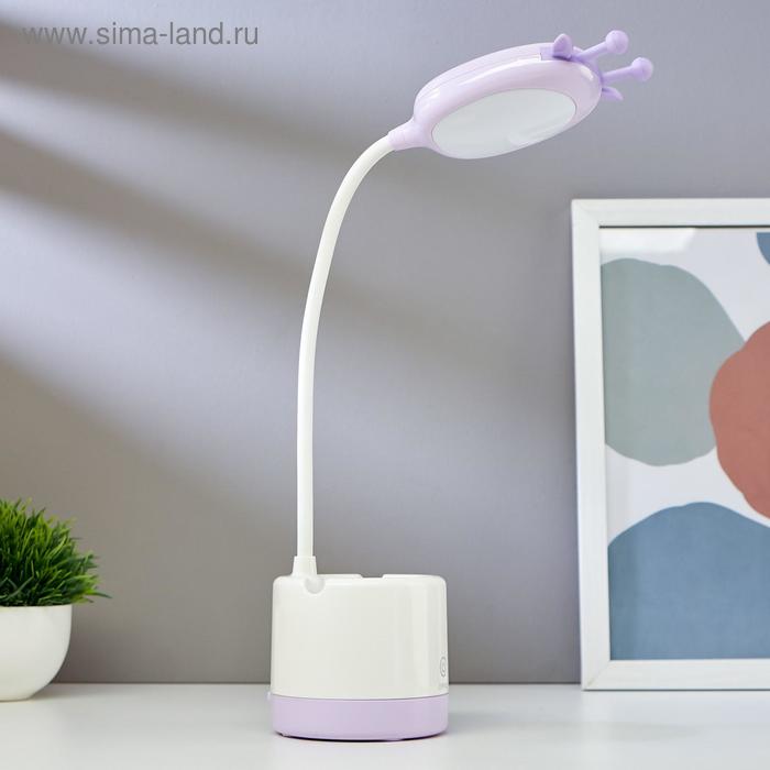 Лампа настольная 16087/1 LED 3Вт USB АКБ бело-сиреневый 8,5х8,5х46,5 см
Лампа настольная 16087/1 LED 3Вт USB АКБ бело-сиреневый 8,5х8,5х46,5 см