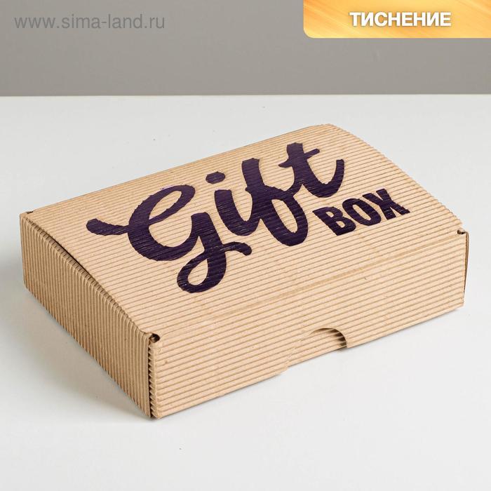 Коробка складная рифлёная «Поздравляю», 21 х 15 х 5 см
Коробка складная рифлёная «Поздравляю», 21 х 15 х 5 см