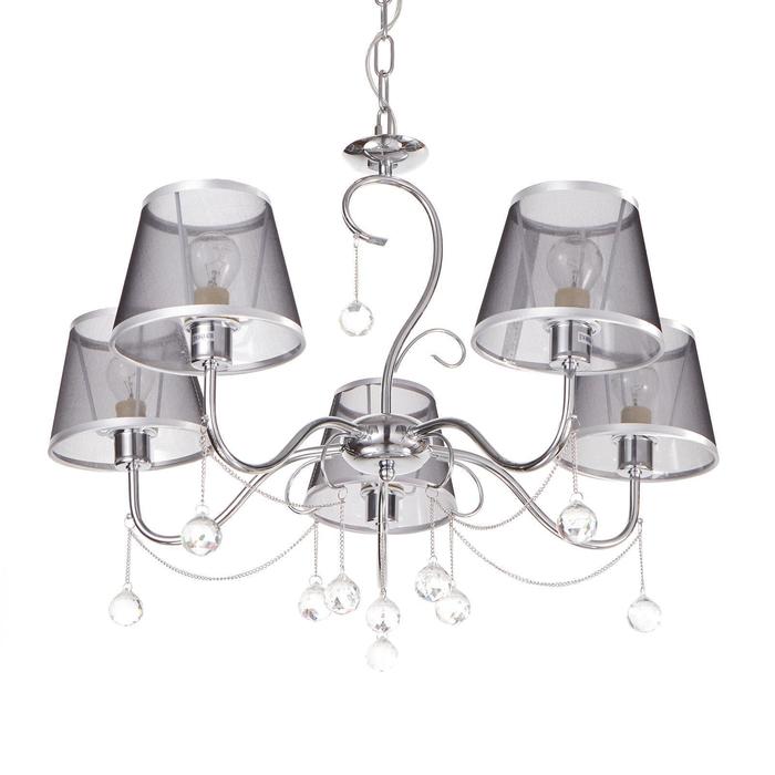 Люстра 662427/5 E14 40Вт хром 62х62х79 см
Люстра 662427/5 E14 40Вт хром 62х62х79 см