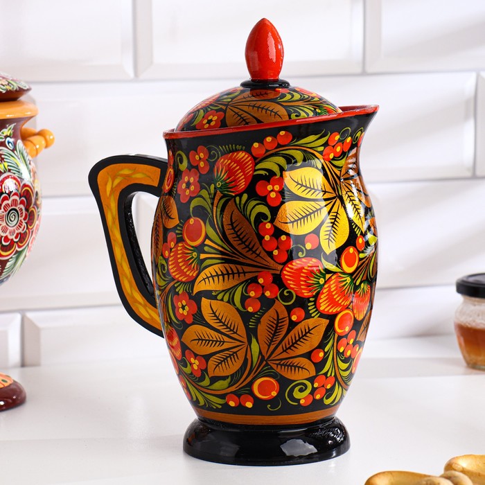 Кувшин, 1 л., 26х13 см, хохлома
Кувшин, 1 л., 26х13 см, хохлома