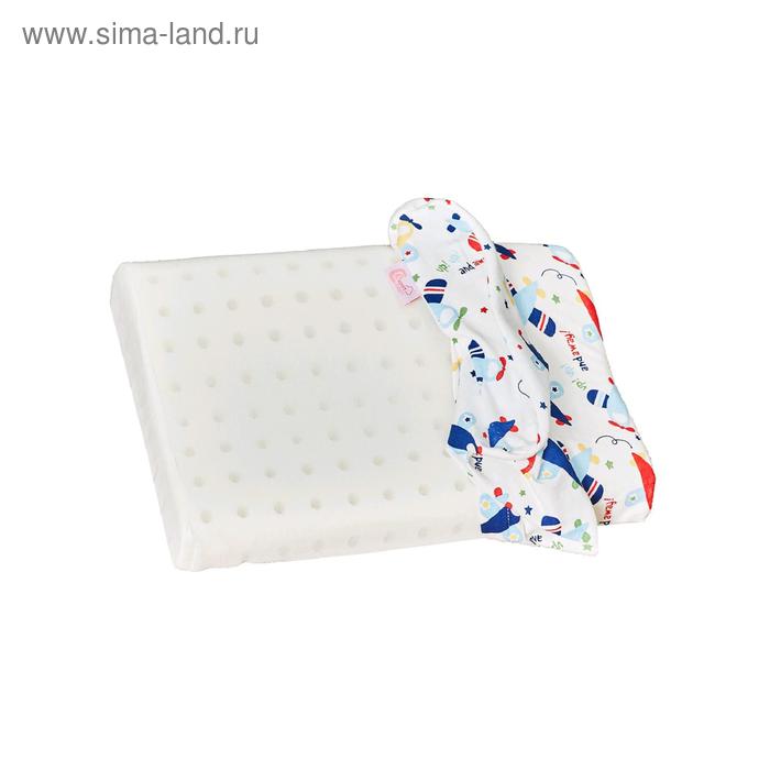 Подушка анатомическая перфорация «Самолёты», размер 40×26×5/7 см
Подушка анатомическая перфорация «Самолёты», размер 40×26×5/7 см