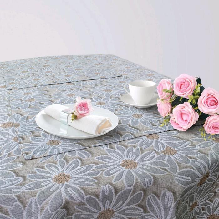 Кухонный набор «Пуату», скатерть 145 × 200 см, салфетки 40 × 40 см-6 шт
Кухонный набор «Пуату», скатерть 145 × 200 см, салфетки 40 × 40 см-6 шт