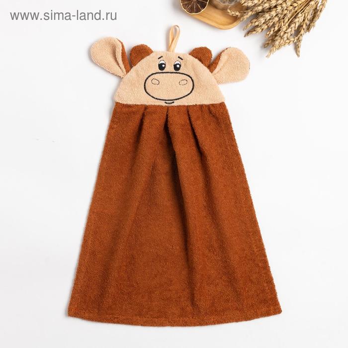 Полотенце-рушник махровый "Бычок" 43х35см, коричневый, хл100%, 300 г/м
Полотенце-рушник махровый "Бычок" 43х35см, коричневый, хл100%, 300 г/м