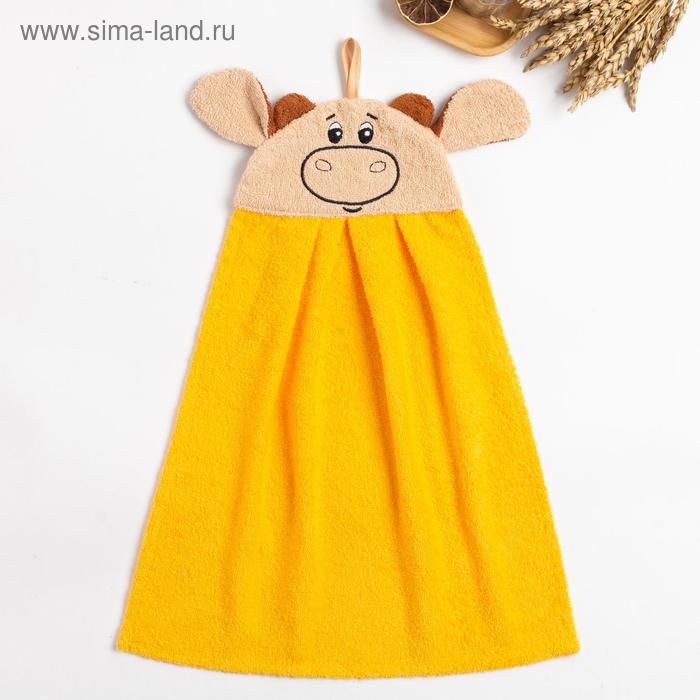 Полотенце-рушник махровый «Бычок» 43х35 см
Полотенце-рушник махровый «Бычок» 43х35 см