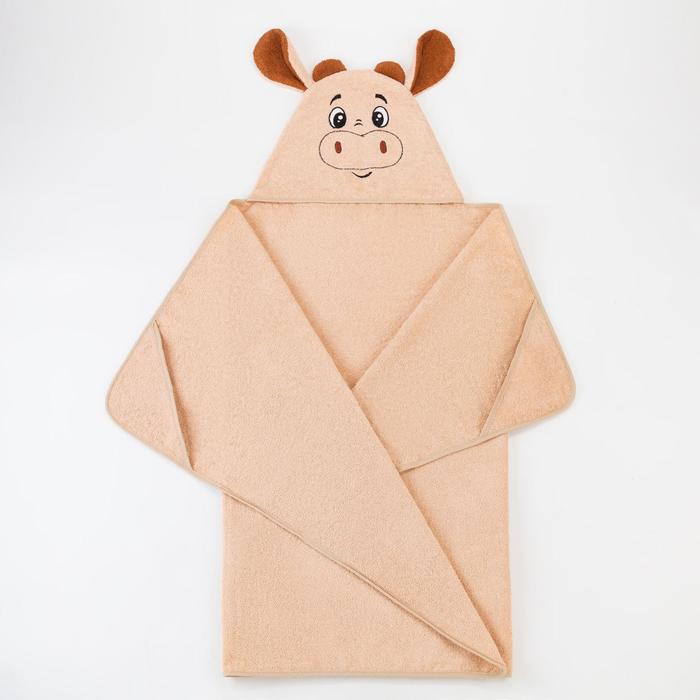 Полотенце-накидка махровое "Бычок" 75х125см, бежевый, хл100%, 300 г/м
Полотенце-накидка махровое "Бычок" 75х125см, бежевый, хл100%, 300 г/м