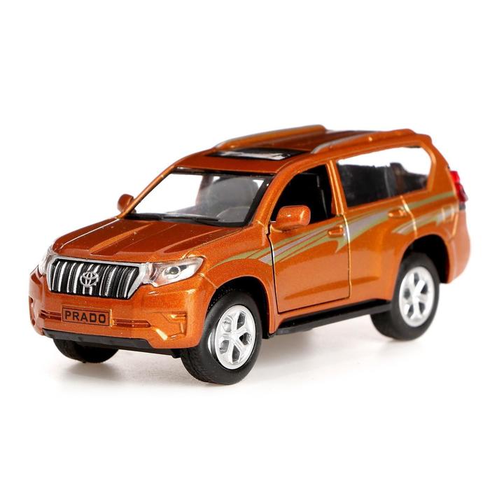 Машина металлическая Toyota Land Cruiser Prado, открываются двери, инерция, свет, цвет МИКС
Машина металлическая Toyota Land Cruiser Prado, открываются двери, инерция, свет, цвет МИКС
