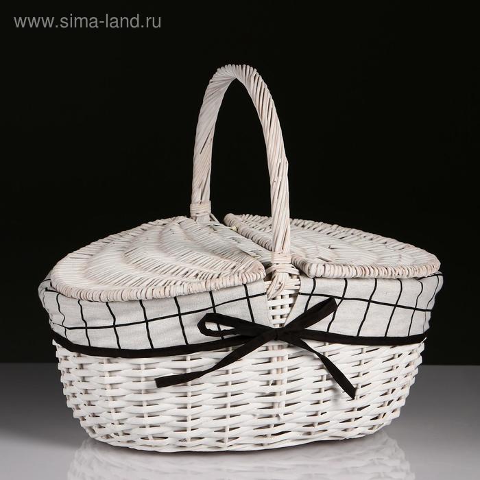 Корзина 42х33х19Hх37HH см, ива
Корзина 42х33х19Hх37HH см, ива