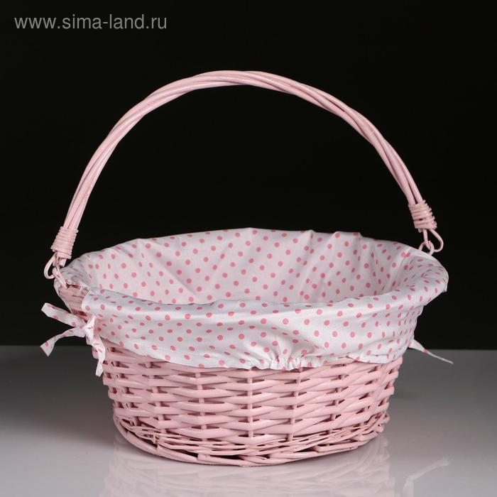 фото Корзина 32х32х14hх23х23b см, ива