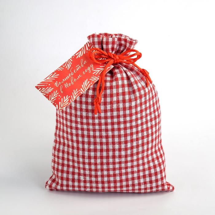 Мешок подарочный «Волшебства в Новом году», 16 х 23 см.
Мешок подарочный «Волшебства в Новом году», 16 х 23 см.