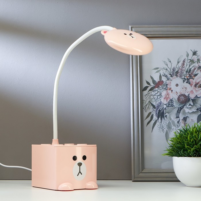 Лампа настольная сенсорная 91019/1 LED 5Вт USB AKB 3 режима светлорозовый 11,5х9х49 см
Лампа настольная сенсорная 91019/1 LED 5Вт USB AKB 3 режима светлорозовый 11,5х9х49 см