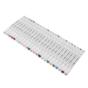 Маркеры для скетчинга двусторонние Mazari Fantasia White, 24 цвета, Grey-Pastel colors (серо-пастельные цвета)
Маркеры для скетчинга двусторонние Mazari Fantasia White, 24 цвета, Grey-Pastel colors (серо-пастельные цвета)
