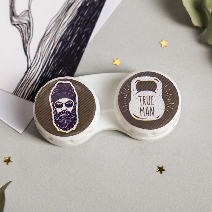 Контейнер для контактных линз "Бородач", 6,3 х 2,5 см
Контейнер для контактных линз "Бородач", 6,3 х 2,5 см