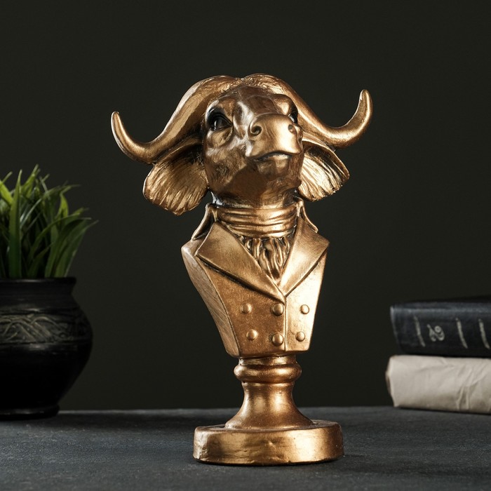 Бюст "Бык" малый, бронза
Бюст "Бык" малый, бронза