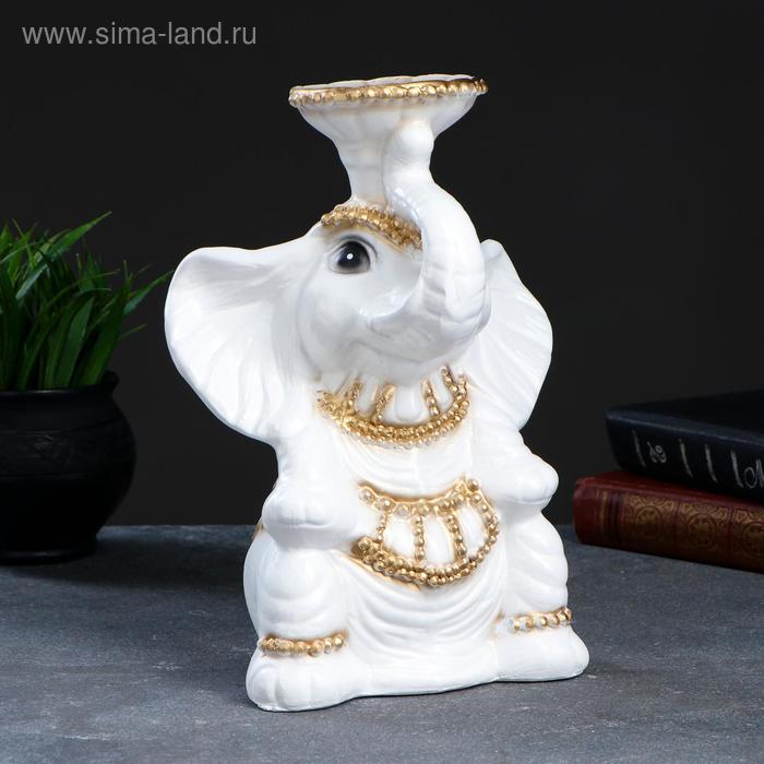 Копилка - подсвечник "Слон" белое золото, 18,5х15х26см
Копилка - подсвечник "Слон" белое золото, 18,5х15х26см