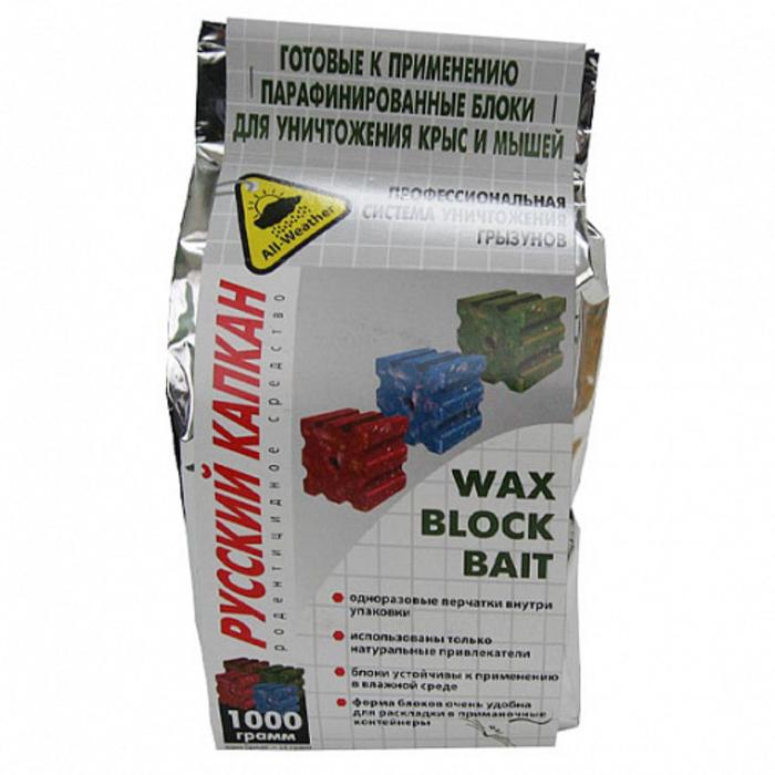 Русский капкан родентицидное средство Клубника 1кг
Русский капкан родентицидное средство Клубника 1кг