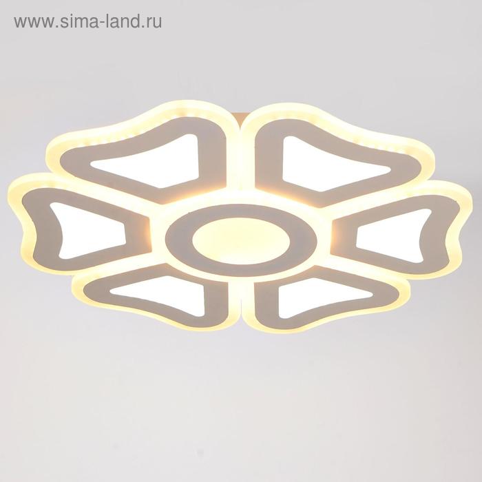 Люстра с ПДУ 671138/6 LED 240Вт диммер 3 режима 3000-6000К белый 50х50х6,5 см BayerLux
Люстра с ПДУ 671138/6 LED 240Вт диммер 3 режима 3000-6000К белый 50х50х6,5 см BayerLux