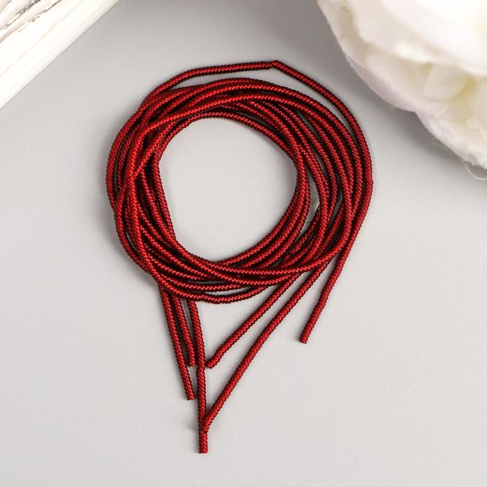 Канитель мягкая, гладкая 1 мм, глянец, темно-бордовый 5 гр
Канитель мягкая, гладкая 1 мм, глянец, темно-бордовый 5 гр