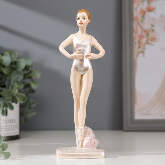 Сувенир полистоун "Маленькая балерина в перламутро-розовом" 20,5х5,5х7,5 см
Сувенир полистоун "Маленькая балерина в перламутро-розовом" 20,5х5,5х7,5 см