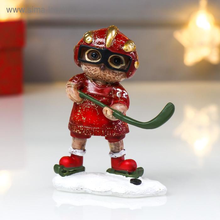 Сувенир полистоун "Совёнок-хоккеист" красный с зелёным 9,5х6,8х3,5 см
Сувенир полистоун "Совёнок-хоккеист" красный с зелёным 9,5х6,8х3,5 см