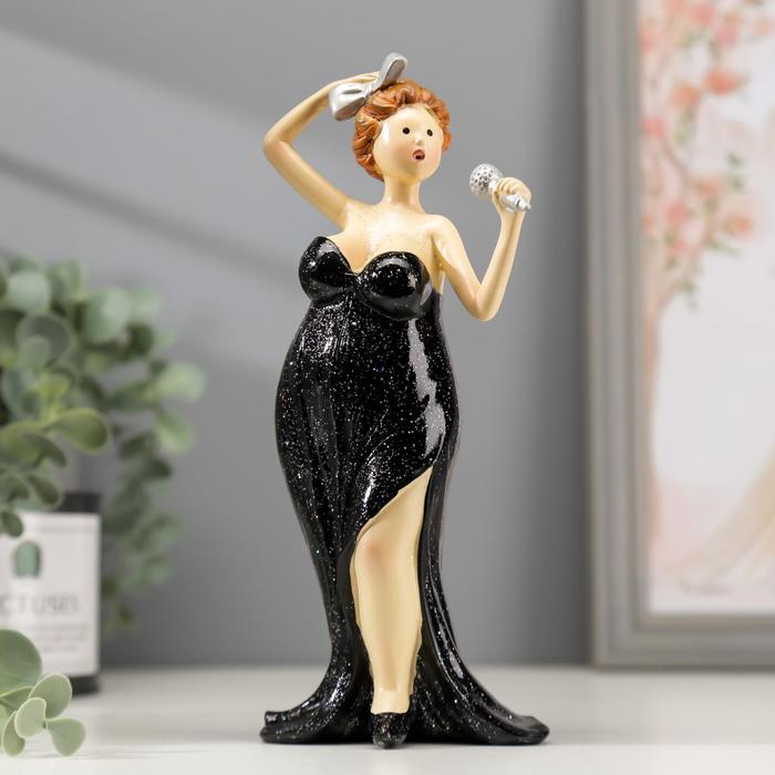 Сувенир полистоун "Пышечка-певица в вечернем чёрном платье" блеск 20х8,5х7,5 см
Сувенир полистоун "Пышечка-певица в вечернем чёрном платье" блеск 20х8,5х7,5 см