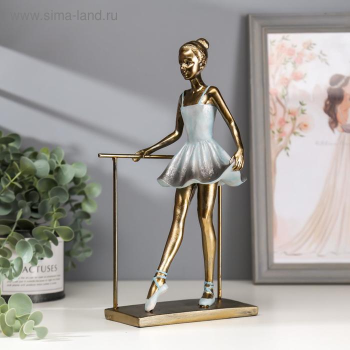 Сувенир полистоун "Начинающая балерина у станка" синий 26х15х8,5 см
Сувенир полистоун "Начинающая балерина у станка" синий 26х15х8,5 см