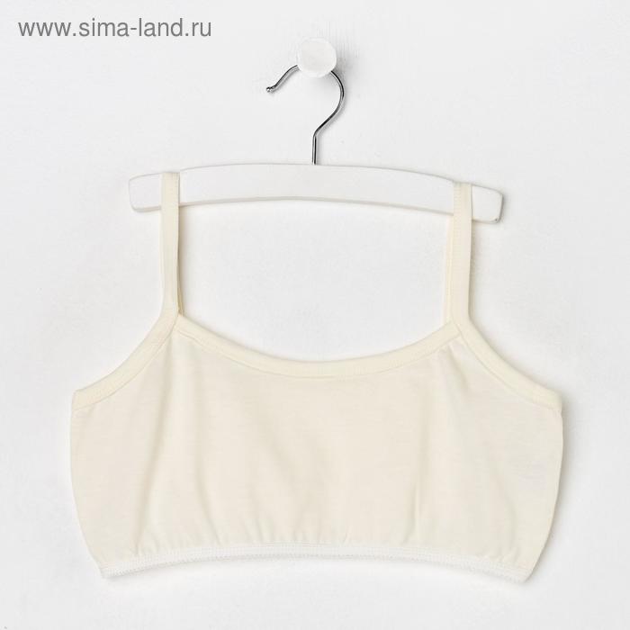 Топ для девочки, цвет кремовый, рост 146 см (36)
Топ для девочки, цвет кремовый, рост 146 см (36)