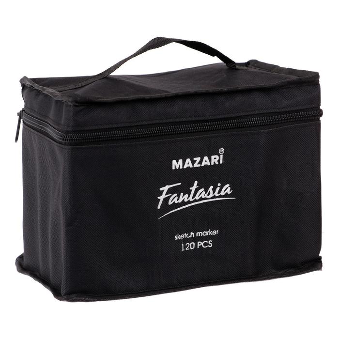 Маркеры для скетчинга двусторонние Mazari Fantasia, 120 цветов
Маркеры для скетчинга двусторонние Mazari Fantasia, 120 цветов