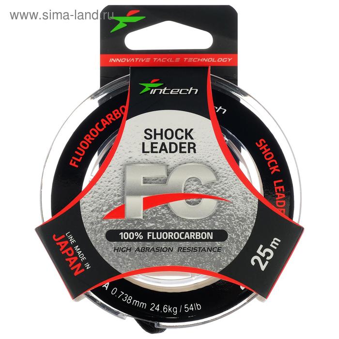 Леска Intech флюорокарбон 0,738 мм, 25 м
Леска Intech флюорокарбон 0,738 мм, 25 м