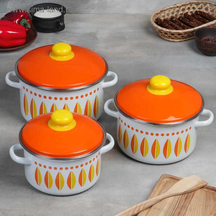 Набор кастрюль «Мята», 3 шт: 2 л, 3 л, 4 л, цвет белый
Набор кастрюль «Мята», 3 шт: 2 л, 3 л, 4 л, цвет белый