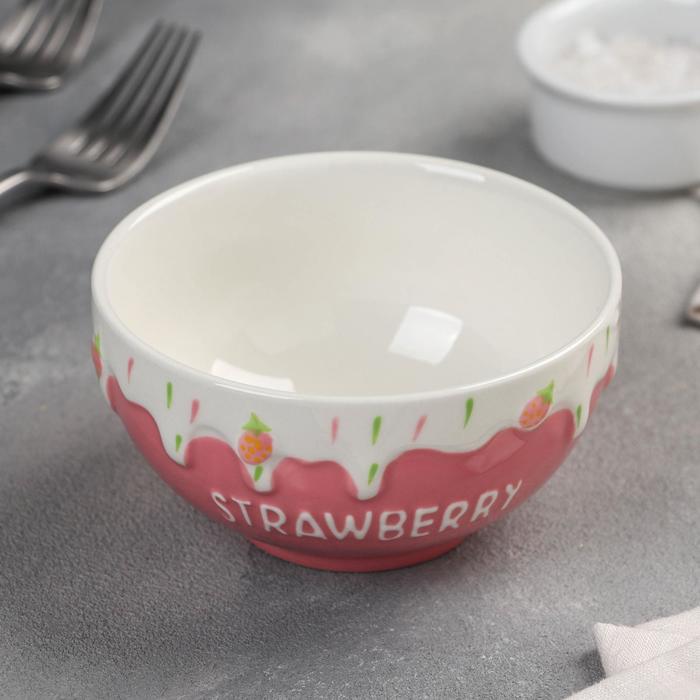 Салатник «Клубничка», 11,5×6 см
Салатник «Клубничка», 11,5×6 см