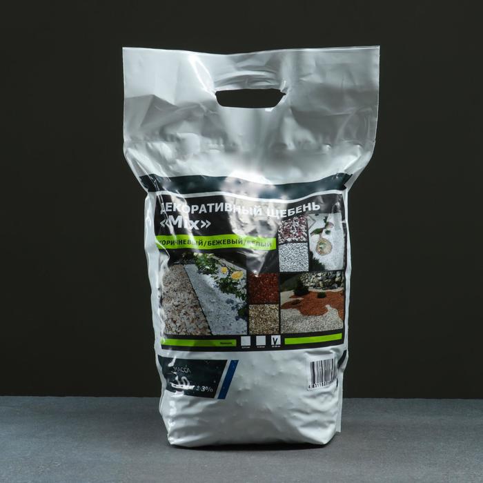 Мраморный щебень (микс) коричневый/белый фракция 10-20, 10 кг
Мраморный щебень (микс) коричневый/белый фракция 10-20, 10 кг