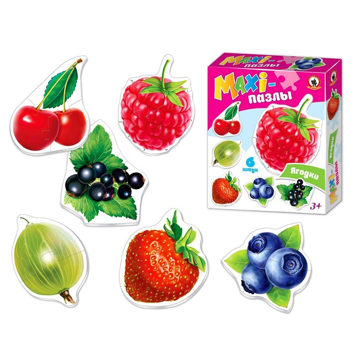 Макси-пазлы «Ягодки»
Макси-пазлы «Ягодки»