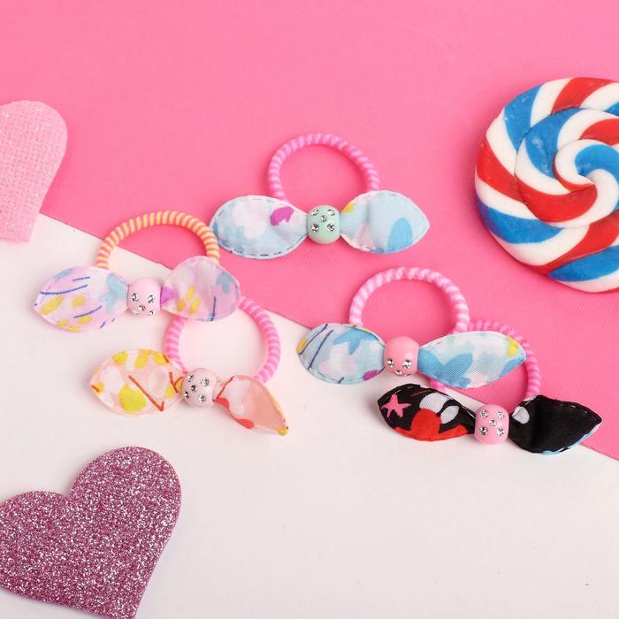 Резинка для волос "Забава" (набор 5 шт) бантик, 3 см, микс
Резинка для волос "Забава" (набор 5 шт) бантик, 3 см, микс