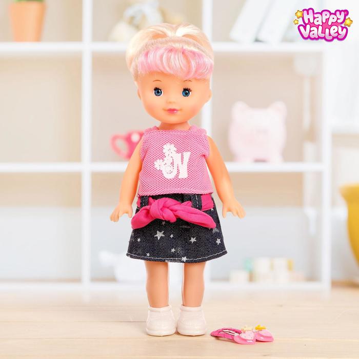 Кукла классическая «Любимая подружка» в платье, с аксессуарами
Кукла классическая «Любимая подружка» в платье, с аксессуарами