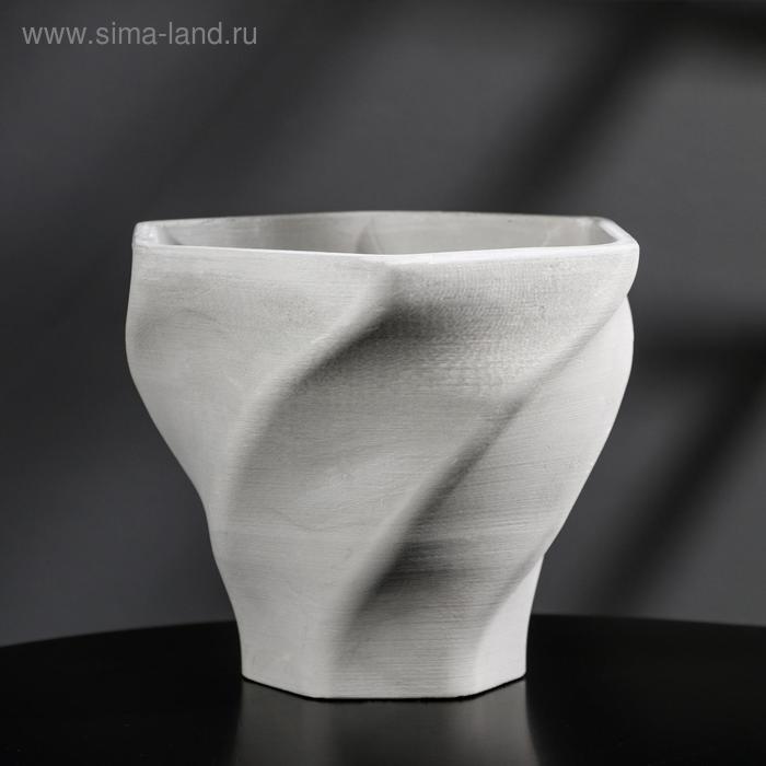 Кашпо винтовое из гипса «Феерия», серое, 15 х 14 см, 1,5 л.
Кашпо винтовое из гипса «Феерия», серое, 15 х 14 см, 1,5 л.